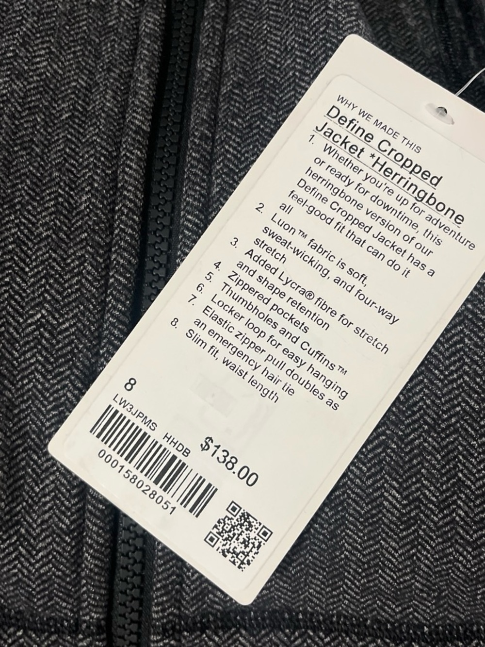 NWT ! SOLD OUT
Lululemon define cropped jacket - Picture 7 of 7